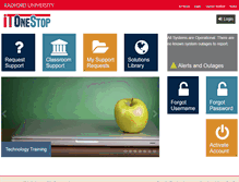 Tablet Screenshot of ljohnson3.asp.radford.edu