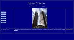 Desktop Screenshot of msjamison.asp.radford.edu