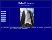 Tablet Screenshot of msjamison.asp.radford.edu