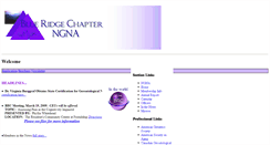 Desktop Screenshot of ngna.asp.radford.edu