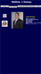 Mobile Screenshot of mdowney.asp.radford.edu