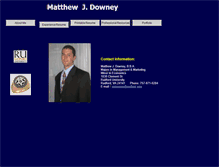 Tablet Screenshot of mdowney.asp.radford.edu